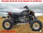 Preview: Invision Plaid Schwarz für Polaris Outlaw 450/500/525 2006-2008